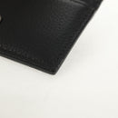 Christian Dior Card Case Leather Black Auth am9643V-9