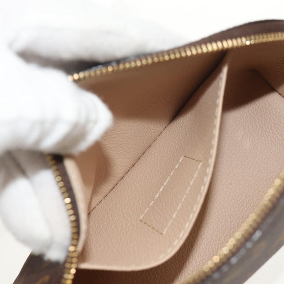 LOUIS VUITTON Monogram Pochette Cosmetic PM Cosmetic Pouch M47515 Auth am9647M