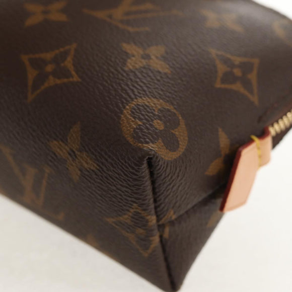 LOUIS VUITTON Monogram Pochette Cosmetic PM Cosmetic Pouch M47515 Auth am9647M