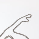 Stella MacCartney Chain Falabella Bag polyester Gray Silver 371223 Auth am9648-14