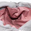 Stella MacCartney Chain Falabella Bag polyester Gray Silver 371223 Auth am9648-20