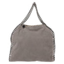 Stella MacCartney Chain Falabella Bag polyester Gray Silver 371223 Auth am9648-13
