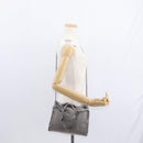 Stella MacCartney Chain Falabella Bag polyester Gray Silver 371223 Auth am9648-23