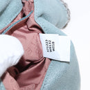 Stella MacCartney Falabella Chain Bag Suede Light Blue Silver 371223 Auth am9649-12