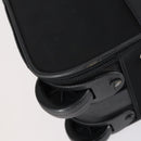 PRADA Trunk Nylon Black Silver Auth am9650-11