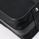 PRADA Trunk Nylon Black Silver Auth am9650-17