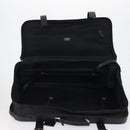 PRADA Trunk Nylon Black Silver Auth am9650-17