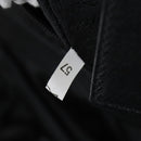 PRADA Trunk Nylon Black Silver Auth am9650-11
