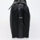 PRADA Trunk Nylon Black Silver Auth am9650-4