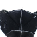 FENDI Zucchino Canvas Coin Purse Red Silver Auth am9652A-19