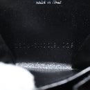 FENDI Zucchino Canvas Coin Purse Red Silver Auth am9652A-12