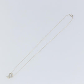 TIFFANY&Co. Loving Heart Necklace Ag925 Silver Auth am9653 - 0