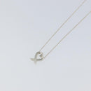 TIFFANY&Co. Loving Heart Necklace Ag925 Silver Auth am9653-3