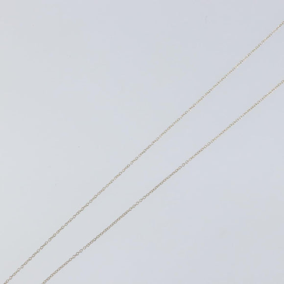 TIFFANY&Co. Loving Heart Necklace Ag925 Silver Auth am9653