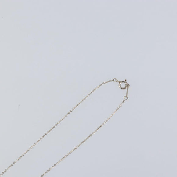 TIFFANY&Co. Loving Heart Necklace Ag925 Silver Auth am9653