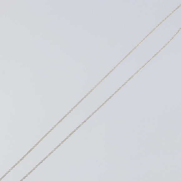 TIFFANY&Co. Loving Heart Necklace Ag925 Silver Auth am9653