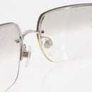 CHANEL COCO Mark Sunglasses metal Silver CC Auth am9658V-10