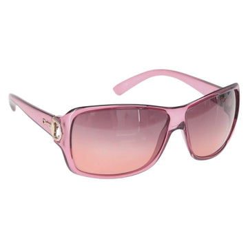 GUCCI Horsebit Sunglasses plastic Pink Auth am9659