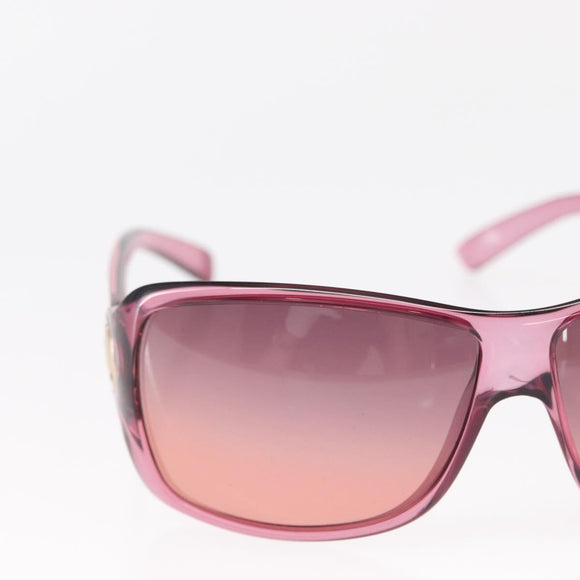 GUCCI Horsebit Sunglasses plastic Pink Auth am9659