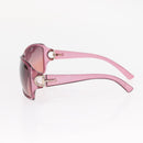 GUCCI Horsebit Sunglasses plastic Pink Auth am9659-8