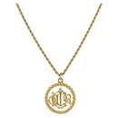 Christian Dior Necklace metal Gold Auth am9660-1