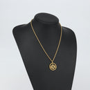 Christian Dior Necklace metal Gold Auth am9660-11