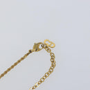Christian Dior Necklace metal Gold Auth am9660-6