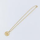 Christian Dior Necklace metal Gold Auth am9660-7
