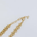 Christian Dior Necklace metal Gold Auth am9662-10