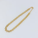 Christian Dior Necklace metal Gold Auth am9662-2