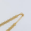 Christian Dior Necklace metal Gold Auth am9662-5