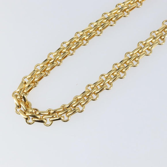 Christian Dior Necklace metal Gold Auth am9662