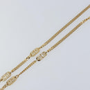 Christian Dior Necklace metal Gold Auth am9663-4