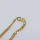 Christian Dior Necklace metal Gold Auth am9663-6