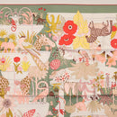 HERMES Carre 90 Scarf Silk ""PRECIOUS PARADISE"" Green Auth am9665M-3