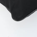 PRADA Shoulder Bag Nylon Black Gold Auth am9670-14