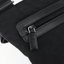 PRADA Shoulder Bag Nylon Black Gold Auth am9670-17