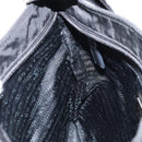PRADA Shoulder Bag Nylon Black Gold Auth am9670-21