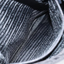 PRADA Shoulder Bag Nylon Black Gold Auth am9670-23