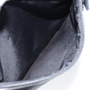 PRADA Shoulder Bag Nylon Black Gold Auth am9670-24