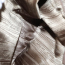 Salvatore Ferragamo Gancini Shoulder Bag Leather Beige Silver Auth am9671-11