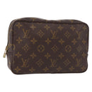 LOUIS VUITTON Monogram Trousse Toilette 23 Clutch Bag M47524 LV Auth am9674-1