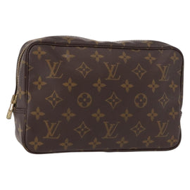 LOUIS VUITTON Monogram Trousse Toilette 23 Clutch Bag M47524 LV Auth am9674