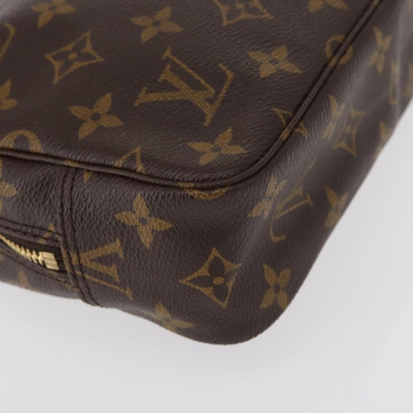 LOUIS VUITTON Monogram Trousse Toilette 23 Clutch Bag M47524 LV Auth am9674
