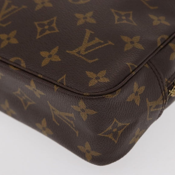 LOUIS VUITTON Monogram Trousse Toilette 23 Clutch Bag M47524 LV Auth am9674