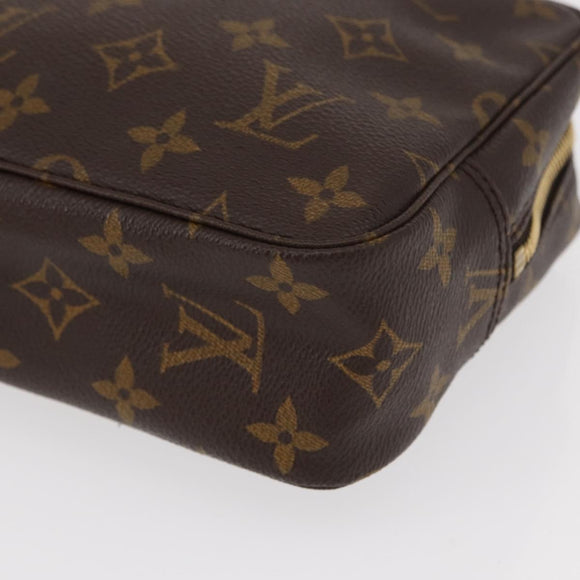 LOUIS VUITTON Monogram Trousse Toilette 23 Clutch Bag M47524 LV Auth am9674