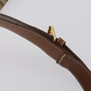 VALENTINO Clutch Bag PVC 3 Set Brown Beige Auth am9678-6