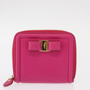 Salvatore Ferragamo Cartier Accessory Wallet 2 Set Pink Gold Auth am9679-2