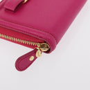 Salvatore Ferragamo Cartier Accessory Wallet 2 Set Pink Gold Auth am9679-7