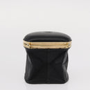 Christian Dior Jewelry Case 2 Set Black Beige Auth am9680-10